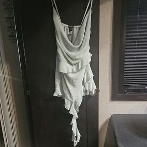 PrettyLittleThing Chic Light Gray Dress